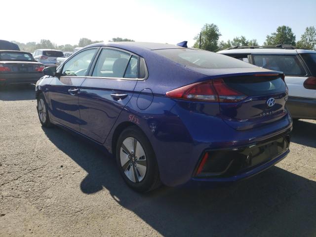 2019 HYUNDAI IONIQ BLUE - KMHC65LC2KU167465