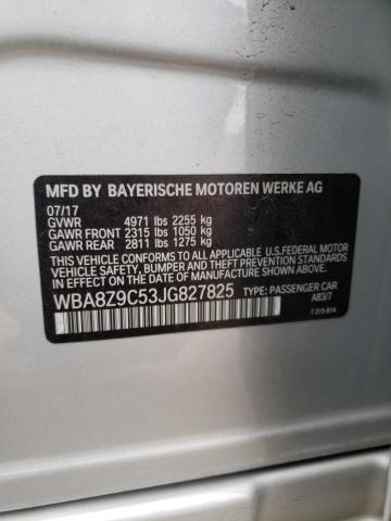 2018 BMW 330 XIGT WBA8Z9C53JG827825