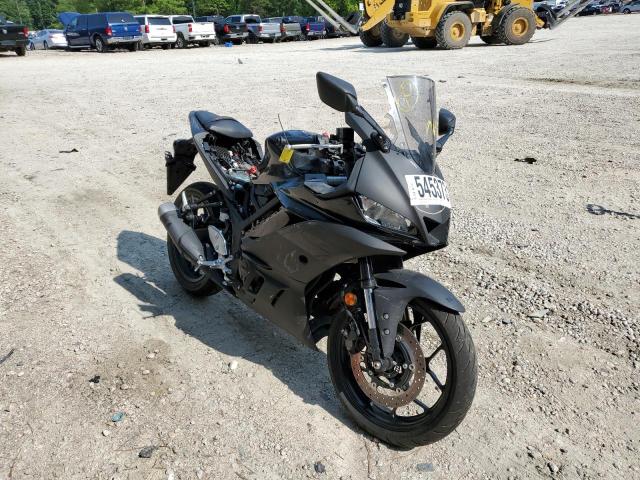 Salvage motorcycles for sale at Knightdale, NC auction: 2020 Yamaha YZFR3 A