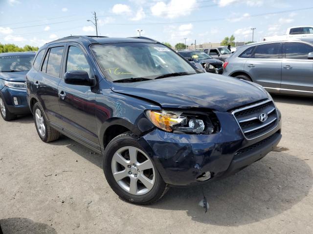 Salvage cars for sale from Copart Indianapolis, IN: 2009 Hyundai Santa FE S