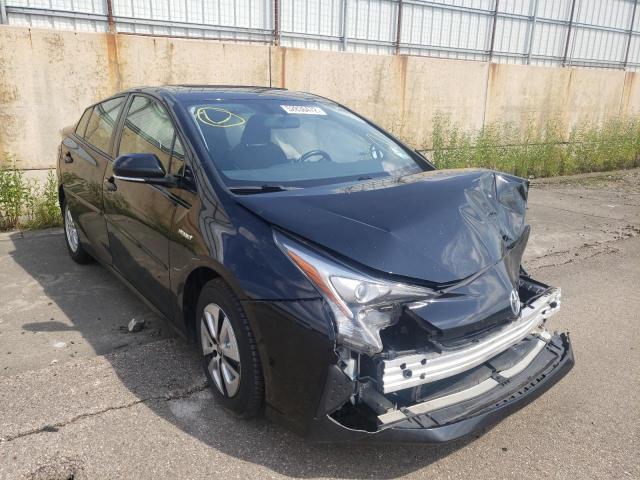 Salvage cars for sale from Copart Moraine, OH: 2016 Toyota Prius
