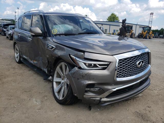 Salvage cars for sale from Copart Finksburg, MD: 2018 Infiniti QX80 Base