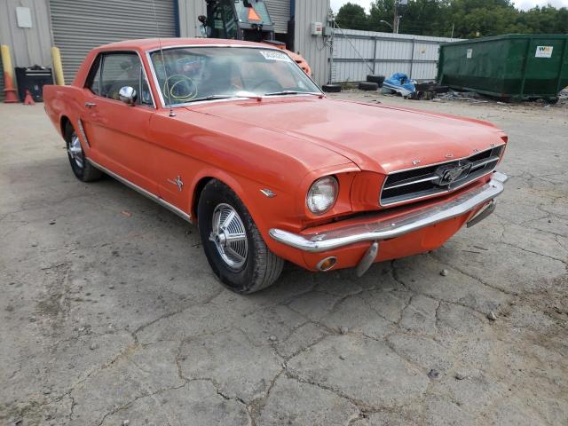 Salvage cars for sale at Memphis, TN auction: 1965 Ford Mustang
