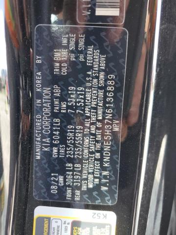 2022 KIA CARNIVAL S KNDNE5H37N6136889