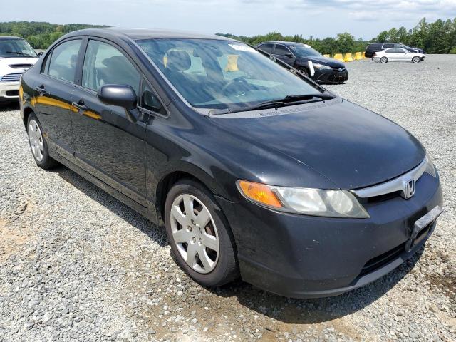 Salvage cars for sale from Copart Concord, NC: 2008 Honda Civic