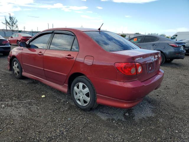 TOYOTA COROLLA 2007 RED Photo 3