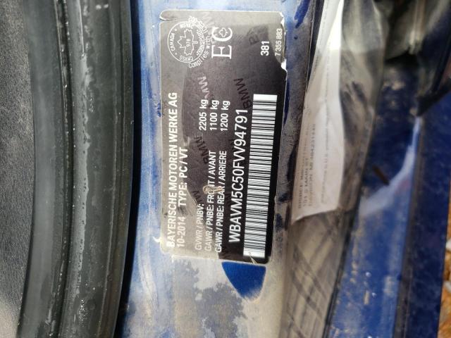 WBAVM5C50FVV94791 BMW X1 Xdrive35i