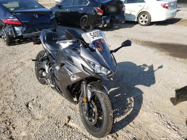 Salvage cars for sale from Copart Tanner, AL: 2021 Kawasaki EX650 N