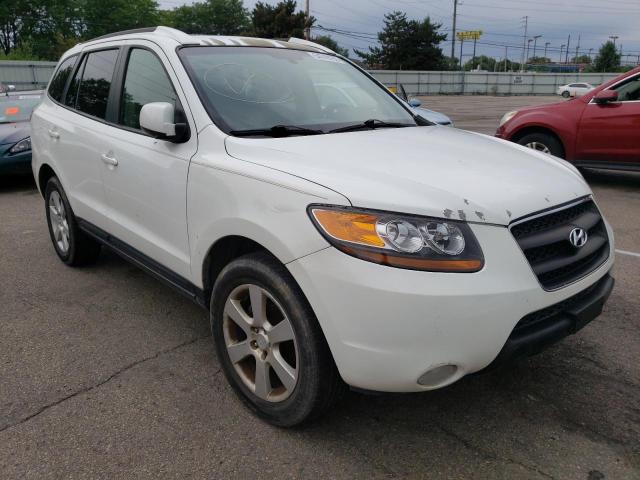 Salvage cars for sale from Copart Moraine, OH: 2007 Hyundai Santa FE S