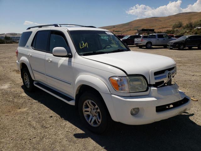 Salvage cars for sale from Copart Reno, NV: 2006 Toyota Sequoia SR
