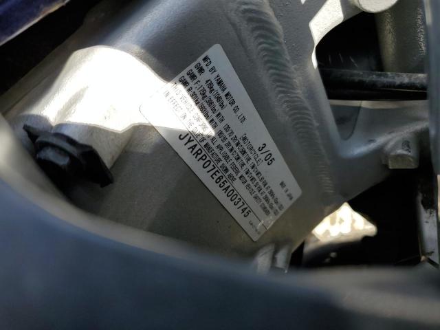 2005 YAMAHA FJR1300 JYARP07E65A003745