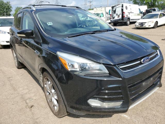 Salvage cars for sale from Copart Wheeling, IL: 2013 Ford Escape Titanium