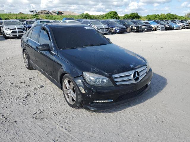 Mercedes-Benz C-Class salvage cars for sale: 2011 Mercedes-Benz C-Class