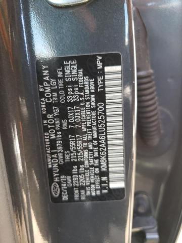 2020 HYUNDAI KONA SEL P - KM8K62AA6LU525700