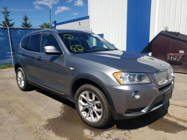 Salvage cars for sale from Copart Atlantic Canada Auction, NB: 2013 BMW X3 XDRIVE28I