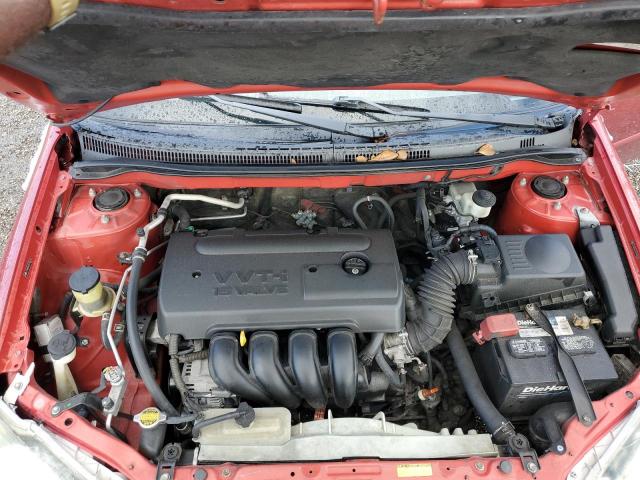 TOYOTA COROLLA 2007 RED Photo 7