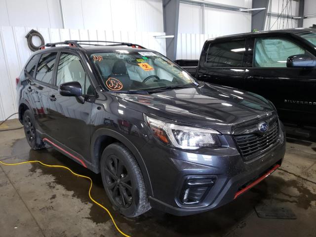 Salvage cars for sale from Copart Ham Lake, MN: 2019 Subaru Forester S