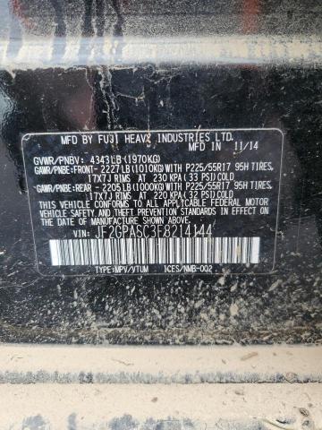 JF2GPASC3F8214144 Subaru Xv Crosstrek Sport Limited