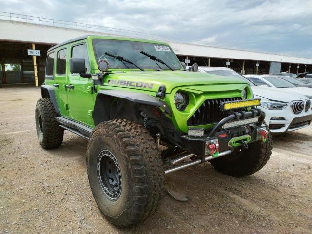  JEEP WRANGLER 2019 Зелений