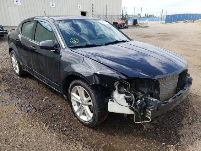 Salvage cars for sale from Copart Rocky View County, AB: 2014 Dodge Avenger SX