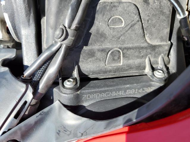 2020 DUCATI PANIGALE V ZDMDAGNW4LB014307