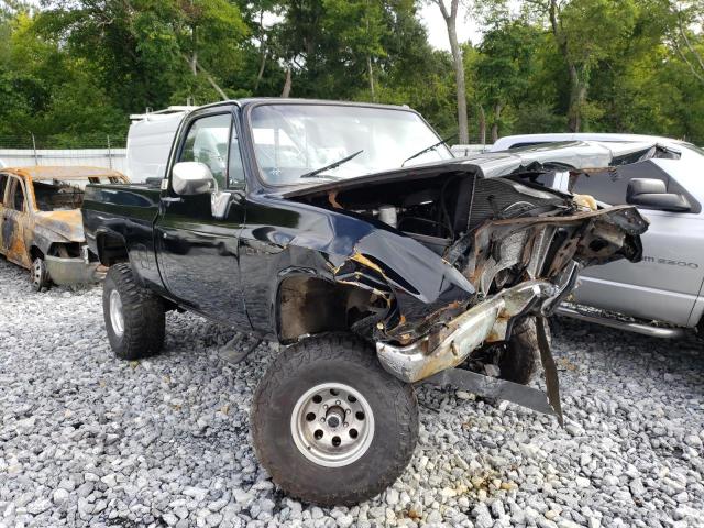 Salvage cars for sale from Copart Cartersville, GA: 1983 Chevrolet K10