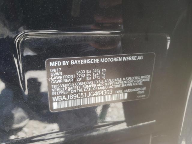 2018 BMW M550XI WBAJB9C51JG464303