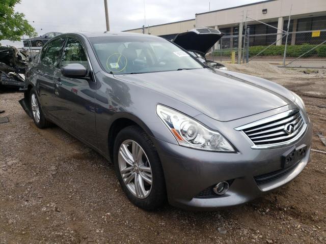 Salvage cars for sale from Copart Wheeling, IL: 2012 Infiniti G25