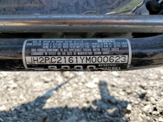 2000 HONDA VT600 CD2 JH2PC2161YM000623