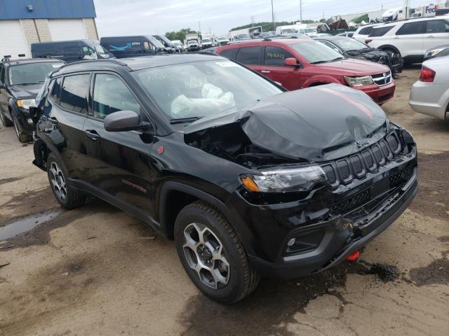 Jeep salvage cars for sale: 2022 Jeep Compass TR