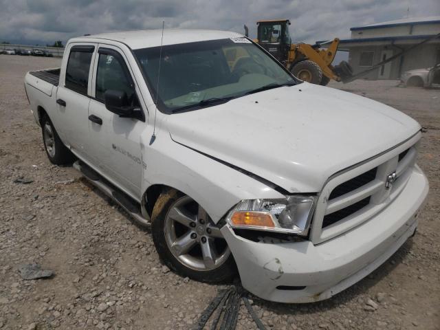 Salvage cars for sale from Copart Earlington, KY: 2012 Dodge RAM 1500 S
