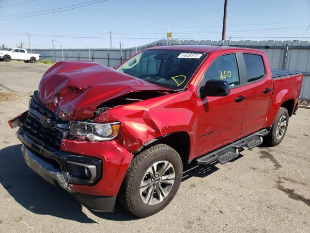 2021 CHEVROLET COLORADO Z - 1GCGTDEN8M1208306