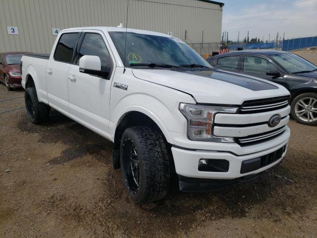 Salvage cars for sale from Copart Rocky View County, AB: 2018 Ford F150 Super