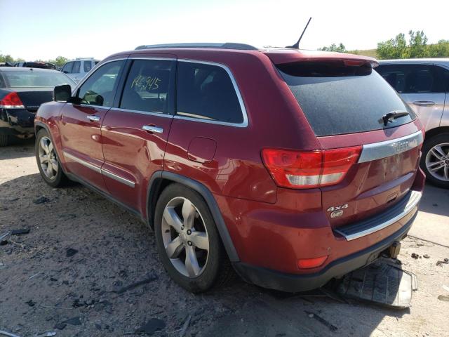 1C4RJFCT7CC133922 Jeep Grand Cherokee Overland