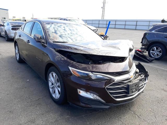 Salvage cars for sale from Copart Fresno, CA: 2020 Chevrolet Malibu LT