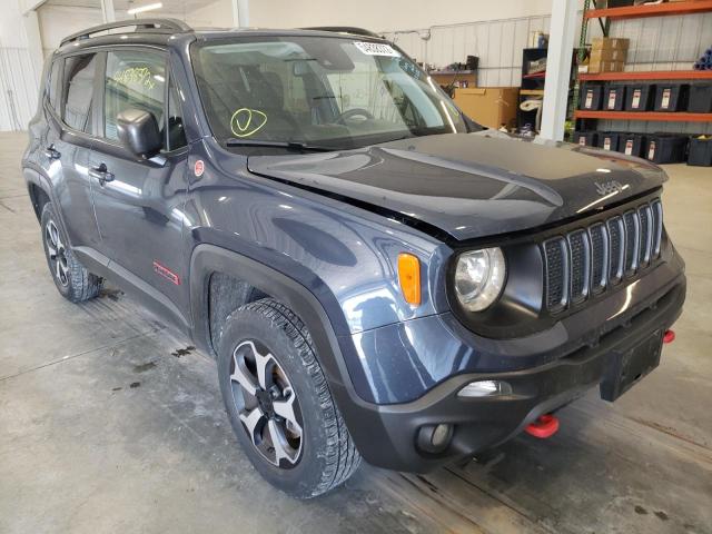 Salvage cars for sale from Copart Avon, MN: 2021 Jeep Renegade T