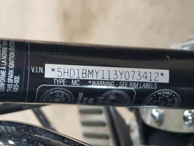 2003 HARLEY-DAVIDSON FLSTF 5HD1BMY113Y073412