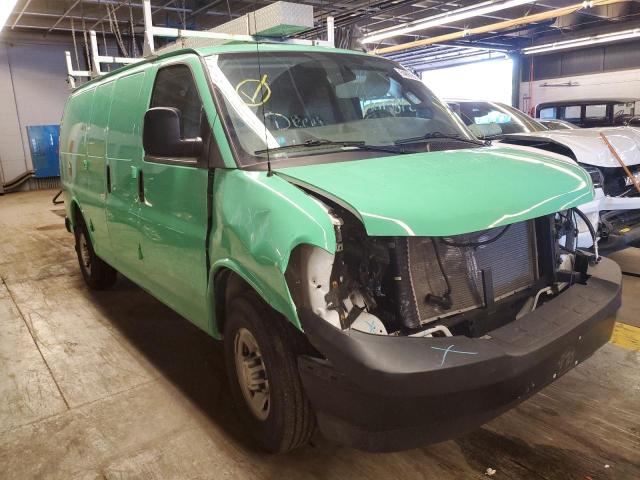 Salvage cars for sale from Copart Wheeling, IL: 2020 Chevrolet Express G2