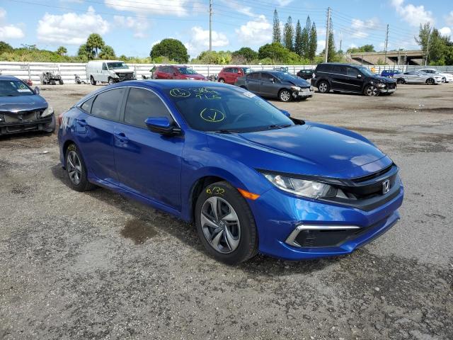 Vehiculos salvage en venta de Copart Miami, FL: 2020 Honda Civic LX