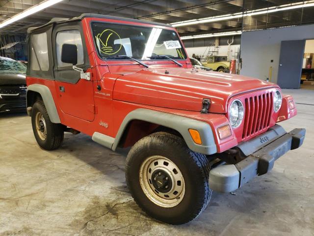 Salvage cars for sale from Copart Wheeling, IL: 1998 Jeep Wrangler