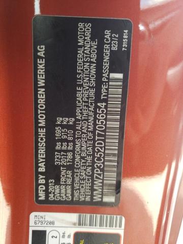 WMWZP3C52DT705654 Mini Cooper