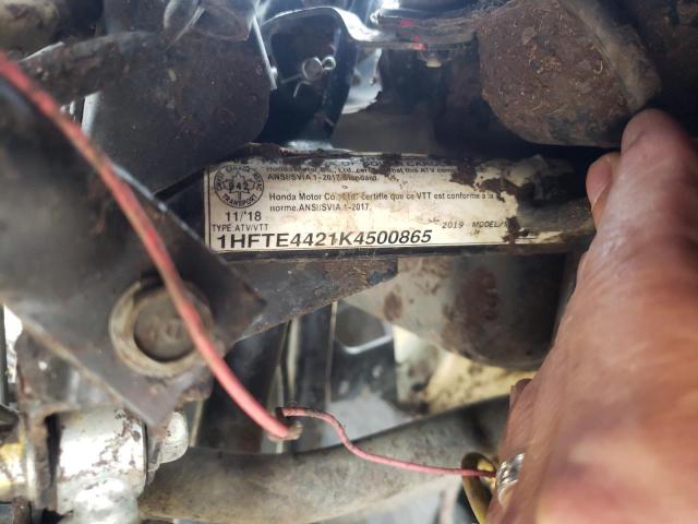 2019 HONDA TRX500 FM 1HFTE4421K4500865