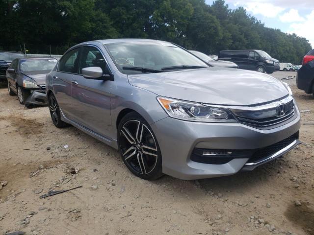 Salvage cars for sale from Copart Austell, GA: 2017 Honda Accord Sport