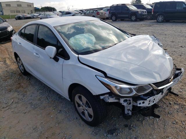 Salvage cars for sale from Copart Gainesville, GA: 2017 Chevrolet Cruze LS