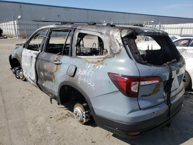 2022 HONDA PILOT BLAC 5FNYF6H77NB032541
