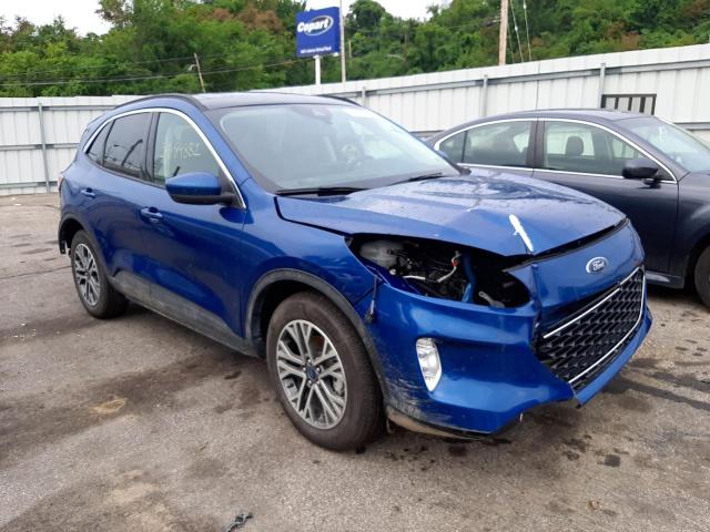 Salvage cars for sale from Copart West Mifflin, PA: 2022 Ford Escape SEL
