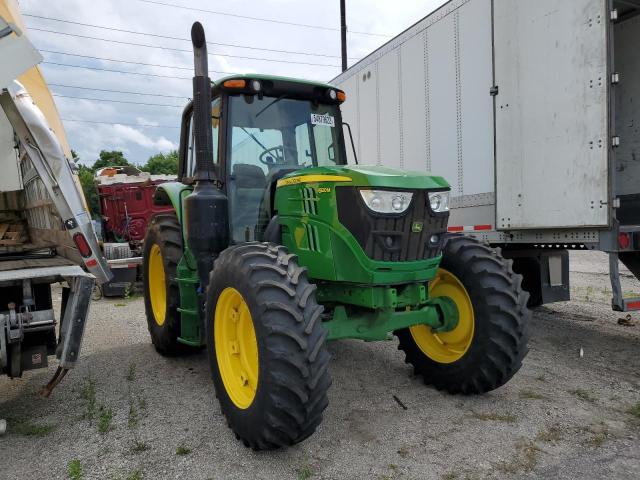 Salvage trucks for sale at Fort Wayne, IN auction: 2017 John Deere Tractor