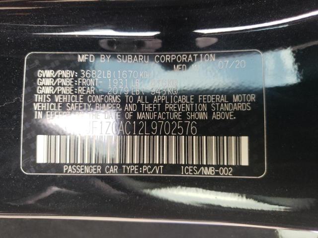 2020 SUBARU BRZ LIMITE JF1ZCAC12L9702576