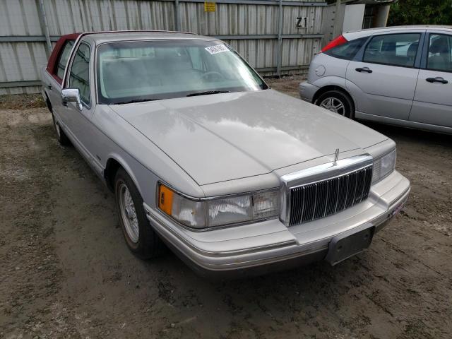 Salvage cars for sale at Arlington, WA auction: 1991 Lincoln Town Car C