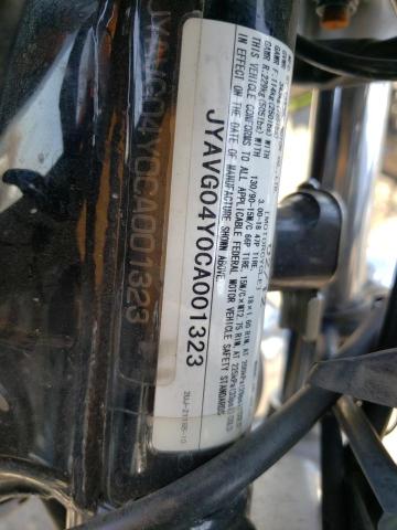 2012 YAMAHA XV250 C JYAVG04Y0CA001323